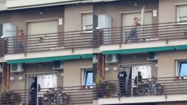 Un home trepa fins a un 4t pis a Castelldefels per ocupar una vivenda utilitzant la violència extrema.