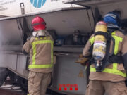Desactivada la prealerta el pla Transcat un cop s’ha resolt la fuita en un tren de mercaderies perilloses a la Llagosta