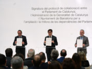 El Parlament guanyarà 8.000 m2 amb l’ampliació a les actuals cavalleries de la Guàrdia Urbana