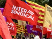 La Intersindical aposta per un “sindicalisme de confrontació” en la manifestació del Primer de Maig a Barcelona