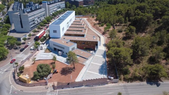 Vista aèria del CAP 3 de Gavà
